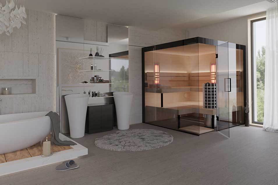 Badezimmer-Sauna in Österreich – Verwandeln Sie Ihr Bad in eine Wellness-Oase